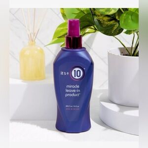 It's a 10 Miracle Leave-In Product.  Size: 4.0oz